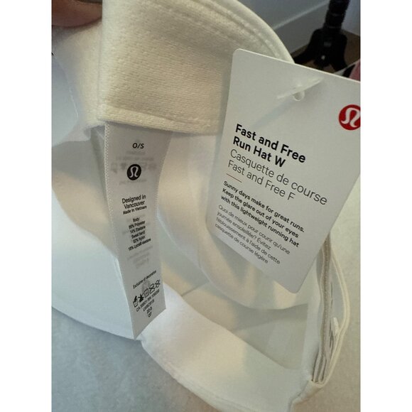 Lululemon NEW Fast Free baseball Run Hat White - Picture 6 of 6